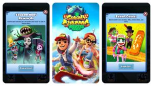 Subway Surfers Haunted Hood 2023 Event Coins vs No Floor Challenge vs Marathon Oxford