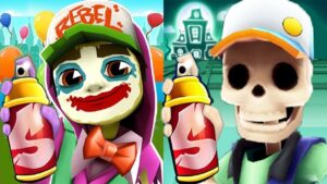 Subway Surfers Haunted Hood 2023 Manny vs Subway Surfers Copenhagen Zombie Jake Serious Gameplay HD