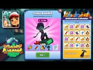 Subway Surfers Haunted Hood 2023 - Saga Bundle and Halloween Calendar (20 Days)