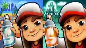 Subway Surfers Haunted Hood 2023 vs Subway Surfers Hawaii 2023 Gameplay HD