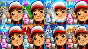 Subway Surfers Hawaii 2023 VS Edinburgh Underwater Barcelona Oxford Lunar New Year Christmas Cairo