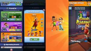 Subway Surfers New Tag Time Attack traveling Fantasy Fest 2023 : King Royal Outfit