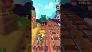 Subway Surfers gameplay clip #subwaysurfers #subwaysurfer #game