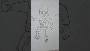 Subway surfers drawing video #viral #shorts #shortsvideo #subwaysurfers #shortvideo #drawing #short