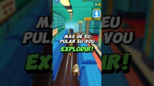 Subway surfers mas se eu pular o vídeo acaba!#parte9 #4k #subwaysurfers #humor #engraçado #shorts