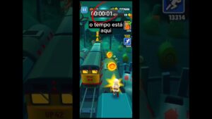 Subway surfers mas só pode ficar em cima do trem #subwaysurfers