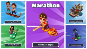 TRAVELING TO 5 WORLD TOUR MARATHON CHALLENGE - SUBWAY SURFERS HAWAII 2023