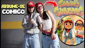 VIREI O PERSONAGEM DE SUBWAY SURFERS - ARRUME-SE COMIGO