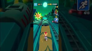 jumping up to train|| Subway surfers #shorts #short #gaming #viral #subwaysurfers