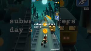 subway surfers day 3 #shorts #ytshorts #gaming #gamingshorts #subwaysurfers #subwaysurfersshorts