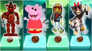 FNaF 🆚Peppa Pig.EXE🆚Subway Surfers.EXE 🆚 Talking Tom.exe - Coffin Dance Song (COVER) MEGAMIX