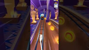 Happy Dawli and Subway surfers 💥🚇#gaming End police mama 🥵 Short #subwaysurfers