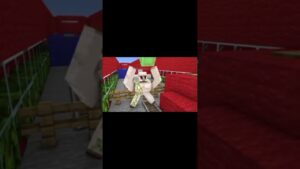 Minecraft - Subway surfers in Minecraft animations short #shortvideo #viral #minecraft #trending