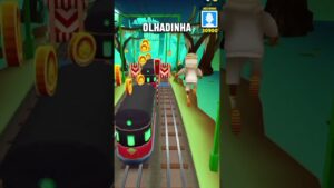 Noob vs Pro vs God no subway Surfers! #subwaysurfers #nocoin #jogadores #humor #engraçado #shorts
