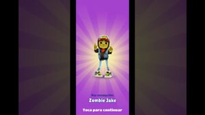 Nuevo atuendo desbloqueado para Jake: Zombie Jake 🚉Subway Surfers