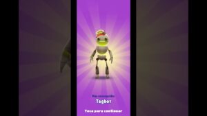 Nuevo personaje desbloqueado: Tagbot 🚉Subway Surfers Short