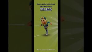 Nuevo record en vallas misteriosas 717,500 🚉Subway Surfers Short