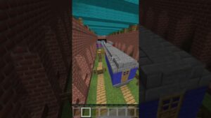 POV: You Play Subway Surfers In Minecraft #minecarft #shorts
