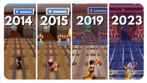SEOUL Map Comparison | 2014 - 2015 - 2019 - 2023 | Subway Surfers