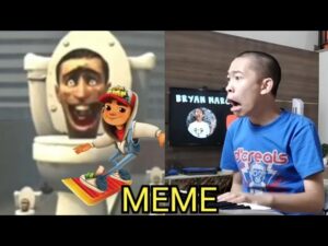 SKIBIDI SUBWAY SURFERS MEME.