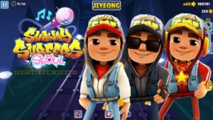 SUBWAY SURFERS GAMEPLAY PC HD 2023 - SEOUL - JAKE+DARK+STAR OUTFIT