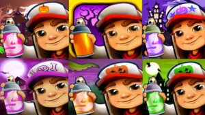 SUBWAY SURFERS HALLOWEEN VS NEW ORLEANS VS TRANSYLVANIA VS MEXICO VD CAMBRIDGE VS HAUNTED HOOD