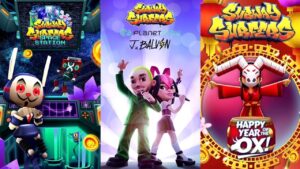 SUBWAY SURFERS : SPACE STATION vs SEOUL vs JOURNEY TO THE EAST#iOS