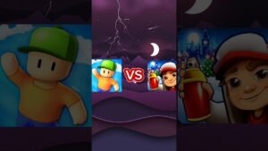Stumble Guys VS Subway Surfers😬 #short