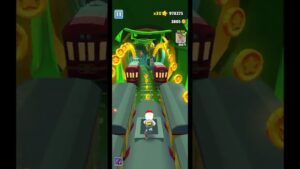 Subway Surfers: Racing through the Cityscape" #cat #shortvideo