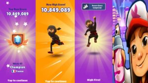 Subway Surfers Seoul: 10 million points in 50.28 minutes! France's Best Score! Full Gameplay Video!