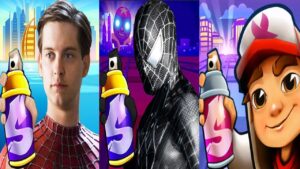 Subway Surfers Seoul 2023 Jake Star Outfit vs Spider Man Tobey Maguire vs Spider Man 3 Gameplay HD