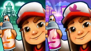 Subway Surfers Seoul 2023 Jake vs Subway Surfers Halloween 2023 Haunted Hood Jake Gameplay HD