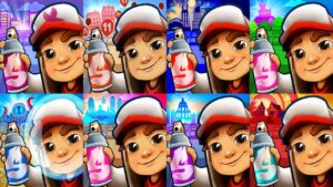 Subway Surfers Seoul 2023 VS Copenhagen Chicago Edinburgh Underwater Barcelona Oxford Lunar New Year