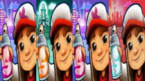 Subway Surfers Seoul 2023 VS Haunted Hood VS Hawaii VS Tokyo