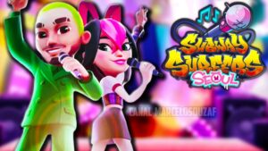 Subway Surfers Seoul 2023 com J Balvin e Kpop Idol