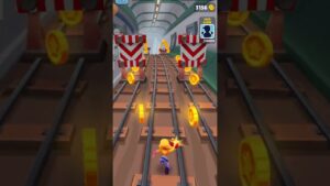 Subway Surfers | in the train aisle