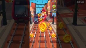 🤣 Subway surfers 💞 Faster Skipping Moment 🤩🔥🔥 #subwaysurfers #gamecity #short #subwaysurfers2023