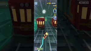 Subway surfers gameplay out of run real life😱 game#subway #viral #1million #tample run🏃 out#without