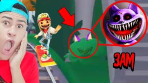 Encontrei o CATNAP SECRETO no SUBWAY SURFERS as 3 HORAS DA MANHÃ (Deu ruim!!)