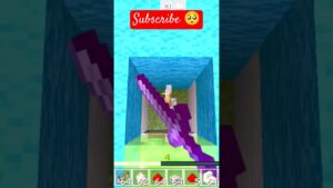 Fake subway surfers in Minecraft #parkour #gaming