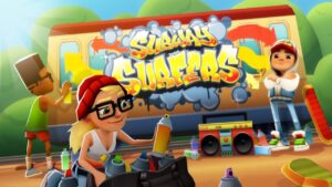 RUN COLLECT COIN  SUBWAY SURFERS