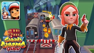 Rivals Challenge Subway City - Complete Stage 5 to win Lawrence - Subway Surfers London 2023