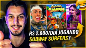 SUBWAY MONEY APP Que Dá Dinheiro! Análise do Jogo Subway Surfers  (MC Daniel e Virgínia)