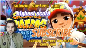 SUBWAY SURFERS AO VIVO | COMOJOGAR SUBWAY SURFERS COM BANCA LIVE🔴 🔴UNLIMITED COINS AND KEYS
