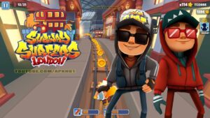 SUBWAY SURFERS GAMEPLAY PC HD 2023 - LONDON - JAKE DARK OUTFIT + FESTIVE JAKE