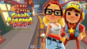 SUBWAY SURFERS GAMEPLAY PC HD 2023   LONDON   JAKE STAR OUTFIT+TRICKY
