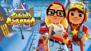 SUBWAY SURFERS GAMEPLAY PC HD 2023 - NORTH POLE - JAKE STAR OUTFIT+TRICKY