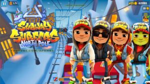SUBWAY SURFERS GAMEPLAY PC HD 2023 - NORTH POLE - JAKE+DARK+STAR+ZOMBIE JAKE