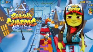 SUBWAY SURFERS GAMEPLAY PC HD 2023 - NORTH POLE - ZOMBIE JAKE STAR BOARD