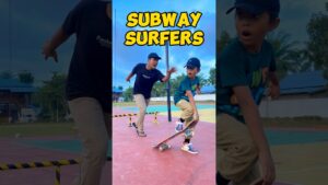 SUBWAY SURFERS IN REAL LIFE‼️